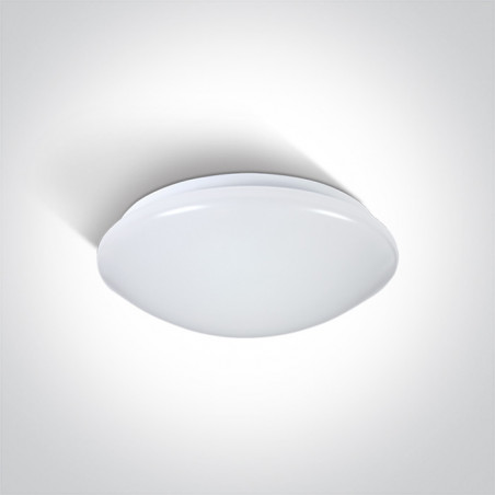 62024B/W biały plafon LED 3000K 18W nieściemnialny zasilacz LED w zestawie