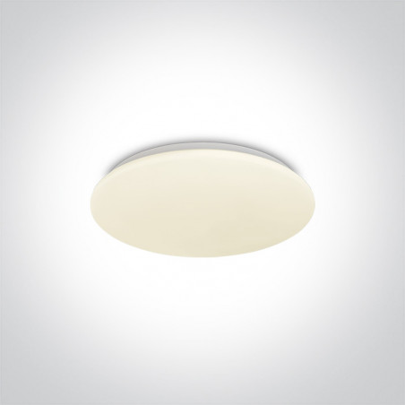62026A/W biały plafon LED 3000K 15W nieściemnialny zasilacz LED w komplecie