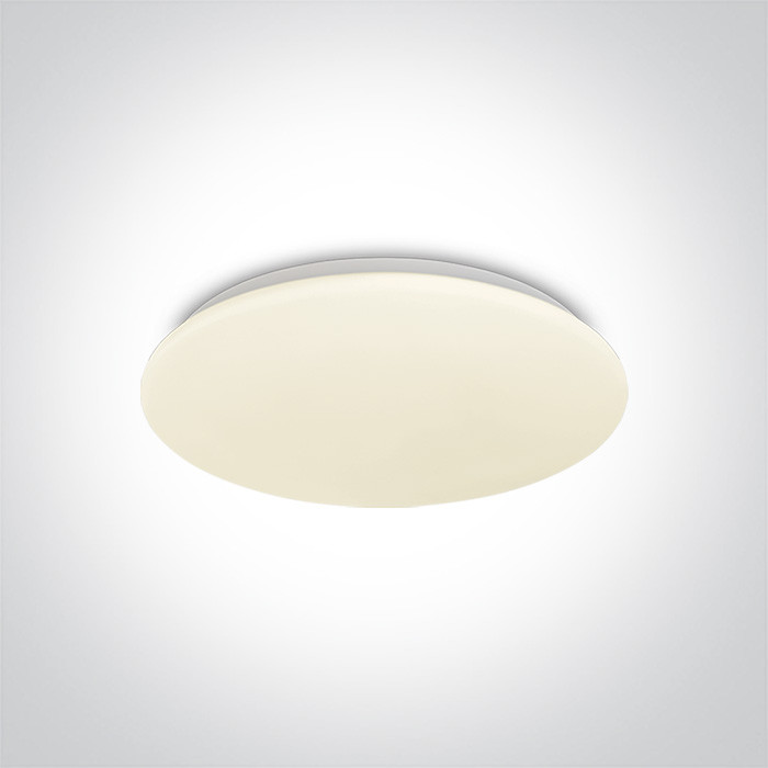 62026C/W biały plafon LED 3000K 30W nieściemnialny zasilacz LED w komplecie