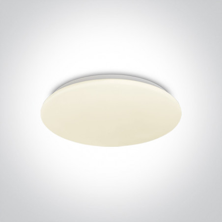 62026C/W biały plafon LED 3000K 30W nieściemnialny zasilacz LED w komplecie