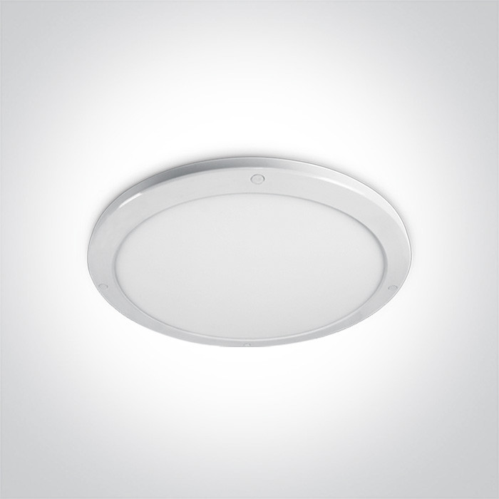 62038F/W/W biały plafon LED IP40 3000K 38W nieściemnialny zasilacz LED w komplecie
