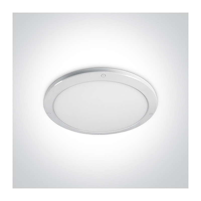 62038F/W/W biały plafon LED IP40 3000K 38W nieściemnialny zasilacz LED w komplecie