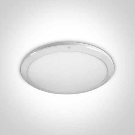 62046F/W/W biały plafon LED IP40 3000K 46W nieściemnialny zasilacz LED w zestawie