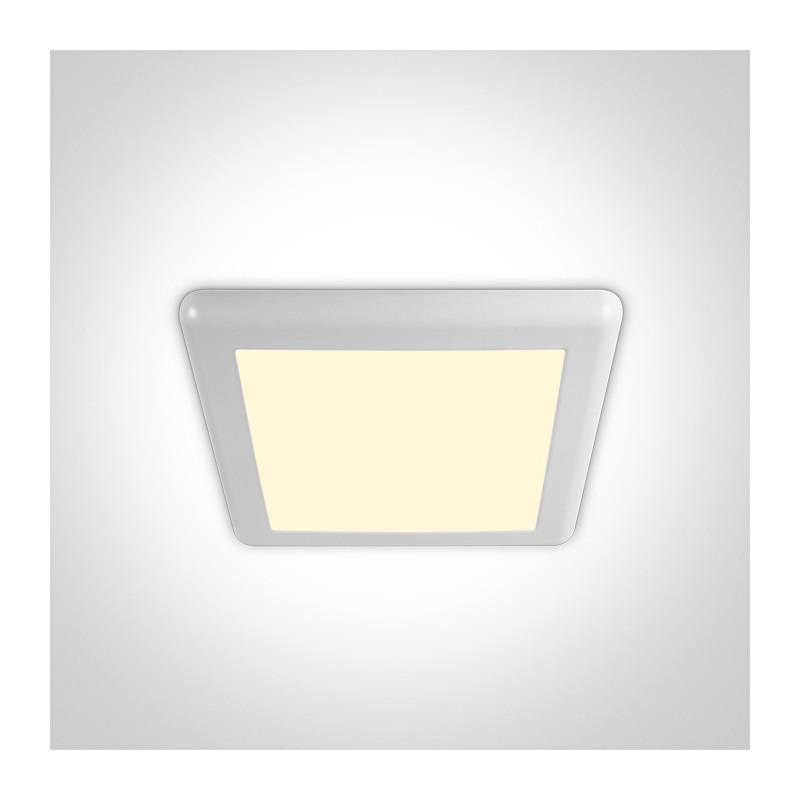 62116FA/W/W biały downlight LED 16W 100-240V 3000K  w zestawie z zasilaczem LED 230mA
