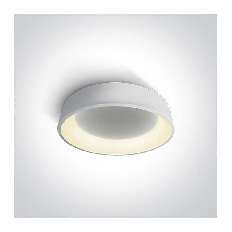 62132N/W/W plafon LED 3000K 32W biały nieściemnialny zasilacz LED w komplecie