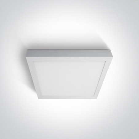 62140AE/W/C biały plafon LED IP40 4000K 40W nieściemnialny zasilacz LED w zestawie
