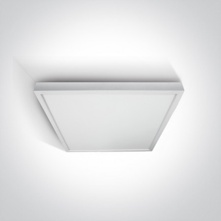 62140AF/W/D biały plafon LED IP40 6000K 40W nieściemnialny zasilacz LED w komplecie