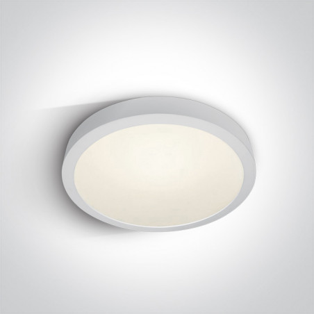 62140F/W/C biały plafon LED IP40 4000K 40W nieściemnialny zasilacz LED w zestawie