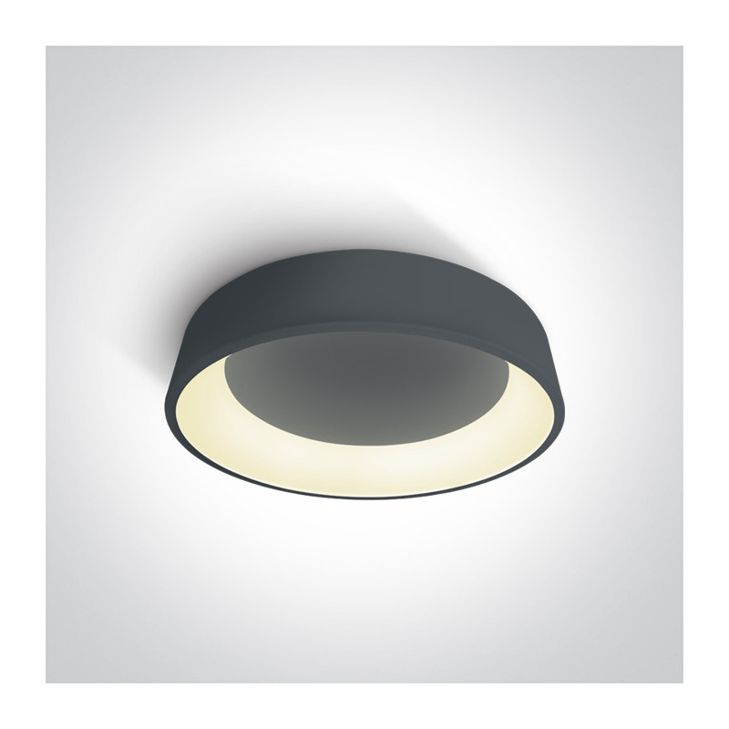 62142N/AN/W plafon LED 3000K 42W antracyt nieściemnialny zasilacz LED w zestawie