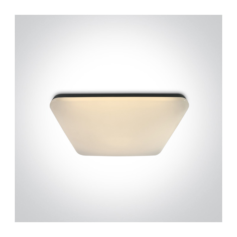 62146A/B/W czarny plafon LED 3000K 50W nieściemnialny zasilacz LED w zestawie