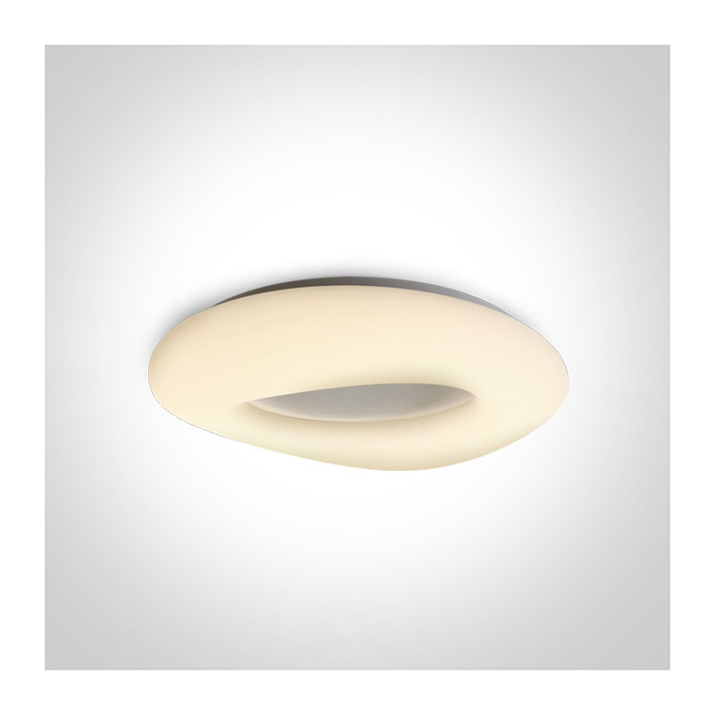 62148D/W biały plafon LED 3000K 108W zasilacz 1300mA w komplecie