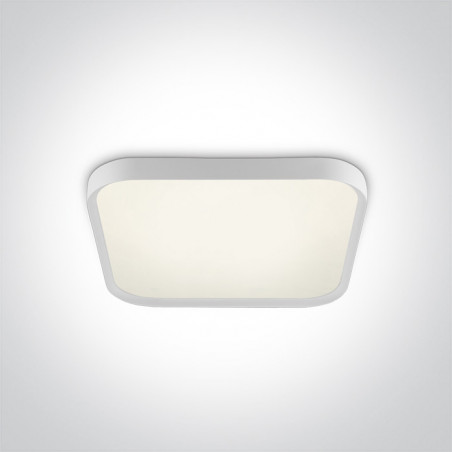 62152A/W/C biały plafon LED 4000K 40W nieściemnialny zasilacz LED  wkomplecie