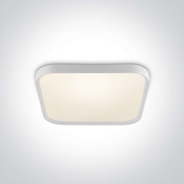 62152A/W/W biały plafon LED 3000K 40W nieściemnialny zasilacz LED w komplecie