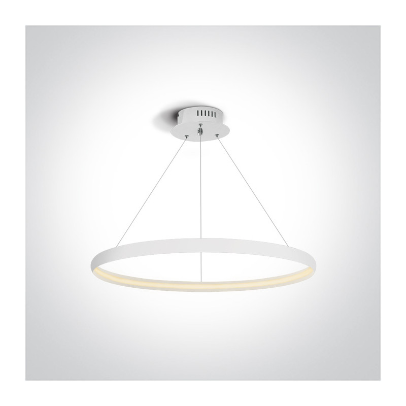 63048/W biała dekoracyjna lampa LED 3000K 19W  zasilacz 24V w zestawie