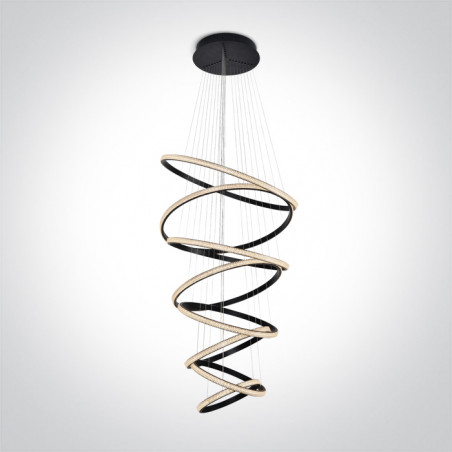 63054C/B dekoracyjna lampa wisząca LED 170W 230V 3000K w zestawie zasilacz 24V