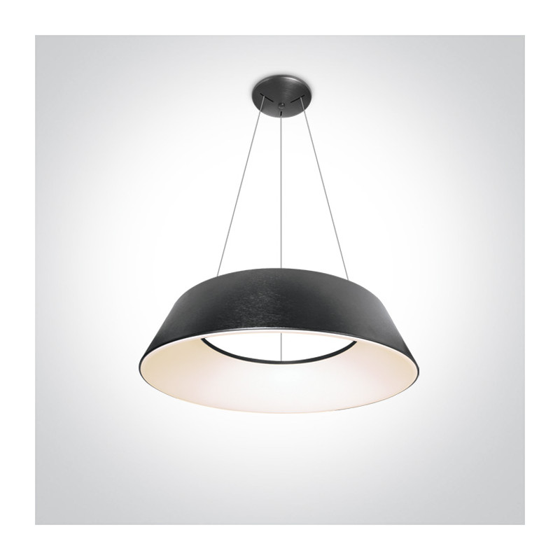 63058A/BAN/W lampa wisząca w kolorze antracyt mat LED 80W 230V 3000K zasilacz 1050mA w komplecie