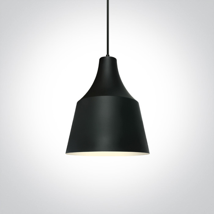 63072/B czarna lampa wisząca E27 20W 100-240V