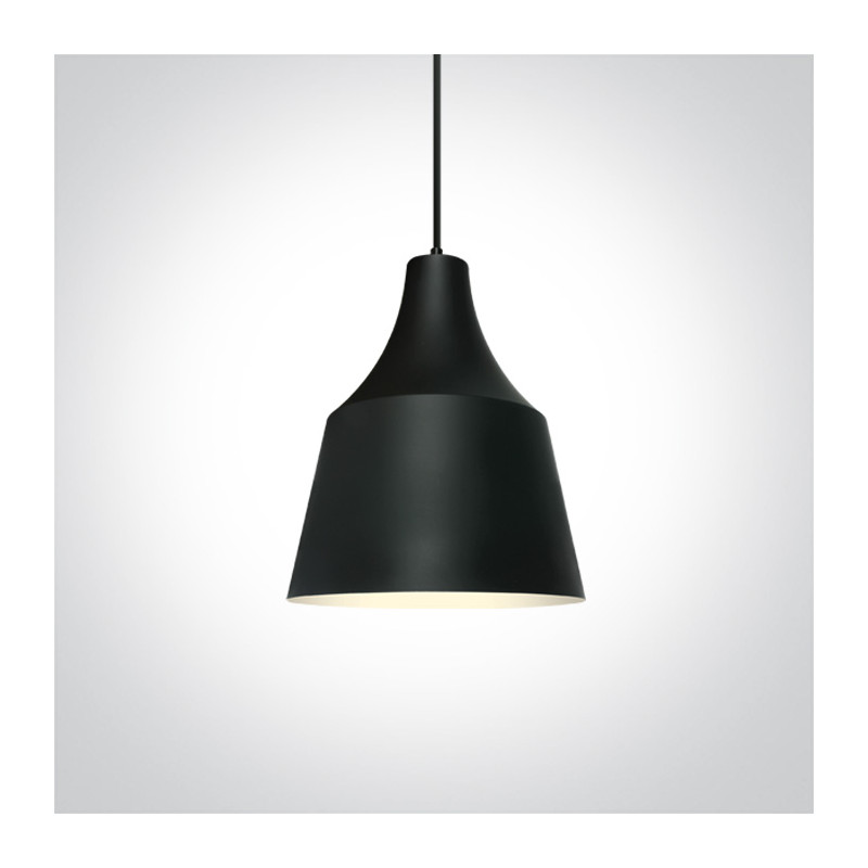 63072/B czarna lampa wisząca E27 20W 100-240V