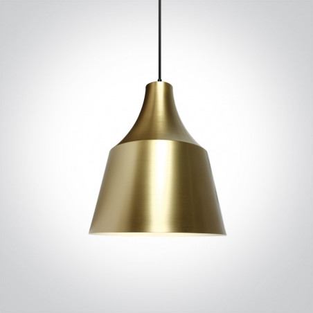 63072A/BBS matowa mosiężna lampa wisząca E27 20W 100-240V