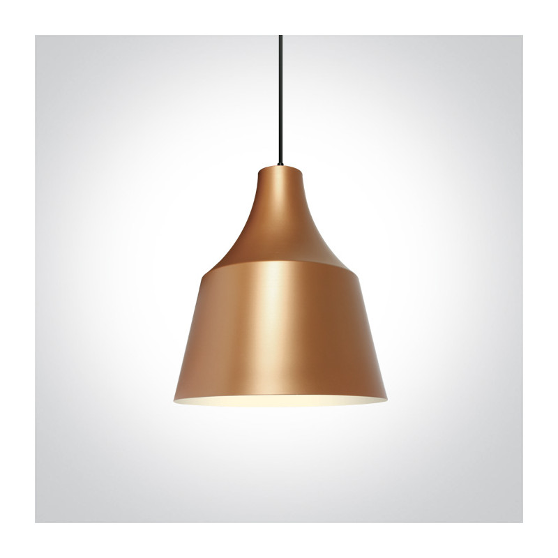 63072A/CU miedziana lampa wisząca E27 20W 100-240V