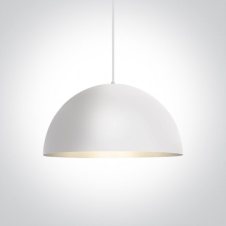 63074/W biała oprawa wisząca E27 20W 100-240V