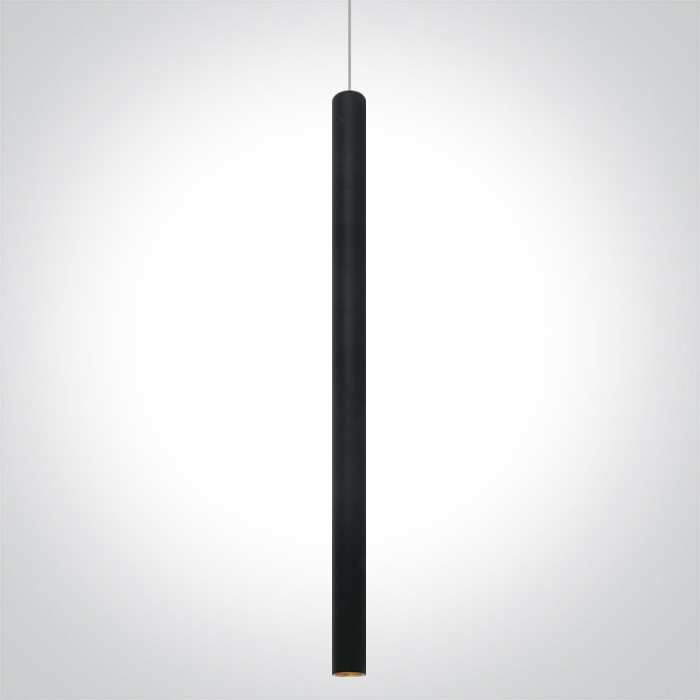 63108A/B/W czarna oprawa wisząca COB LED 3000K 6W zasilacz 700mA w zestawie