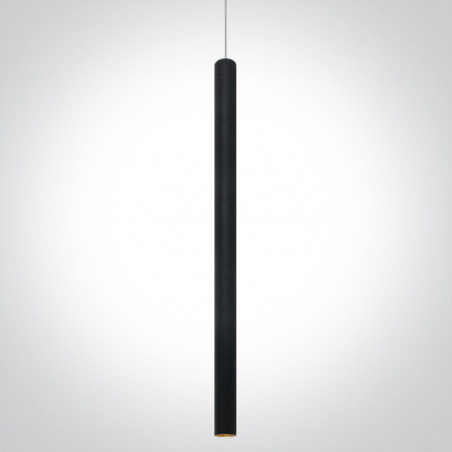 63108A/B/W czarna oprawa wisząca COB LED 3000K 6W zasilacz 700mA w zestawie