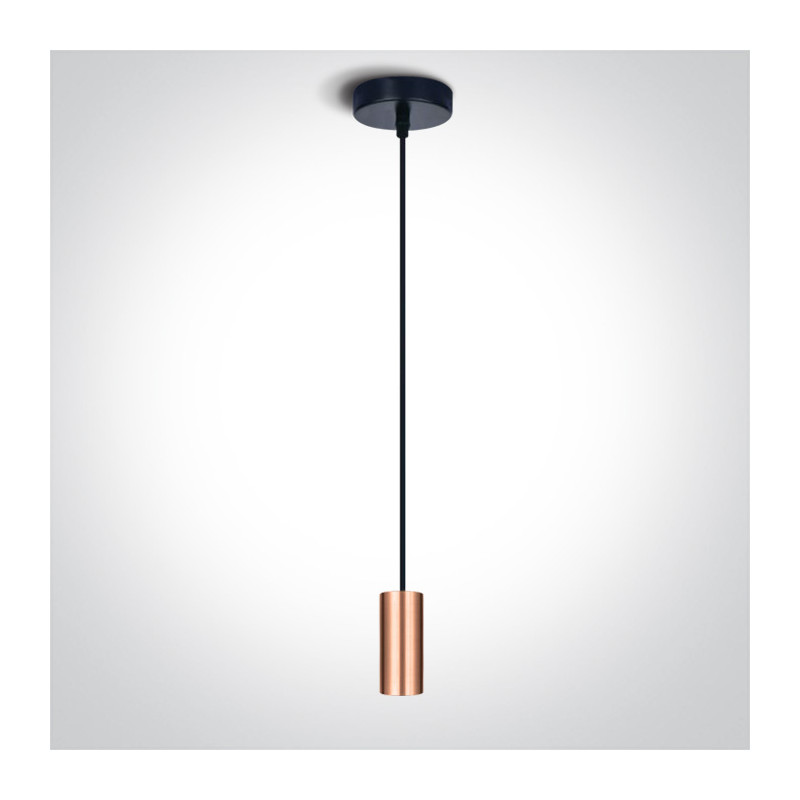 63124/CU miedziany zwis E27 20W