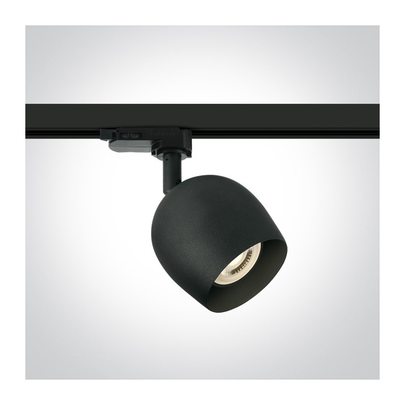 65105WT/B czarny reflektorek Track Spot GU10 10W 100-240V