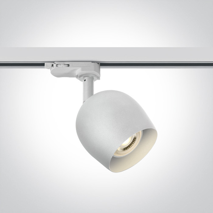 65105WT/W biały reflektorek Track Spot GU10 10W 100-240V