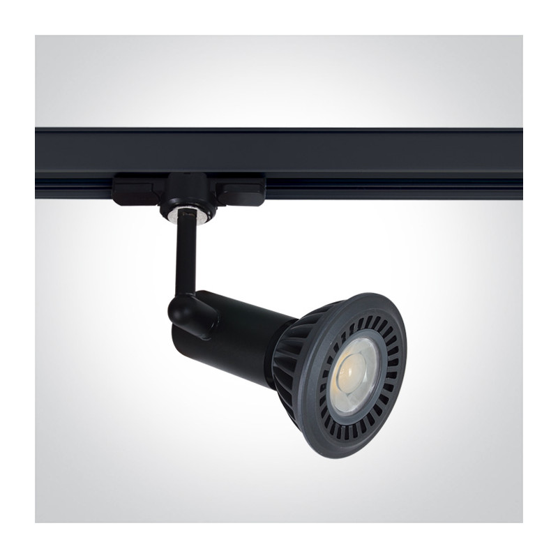 65111AT/B czarny track spot  range 75W E27 PAR30 