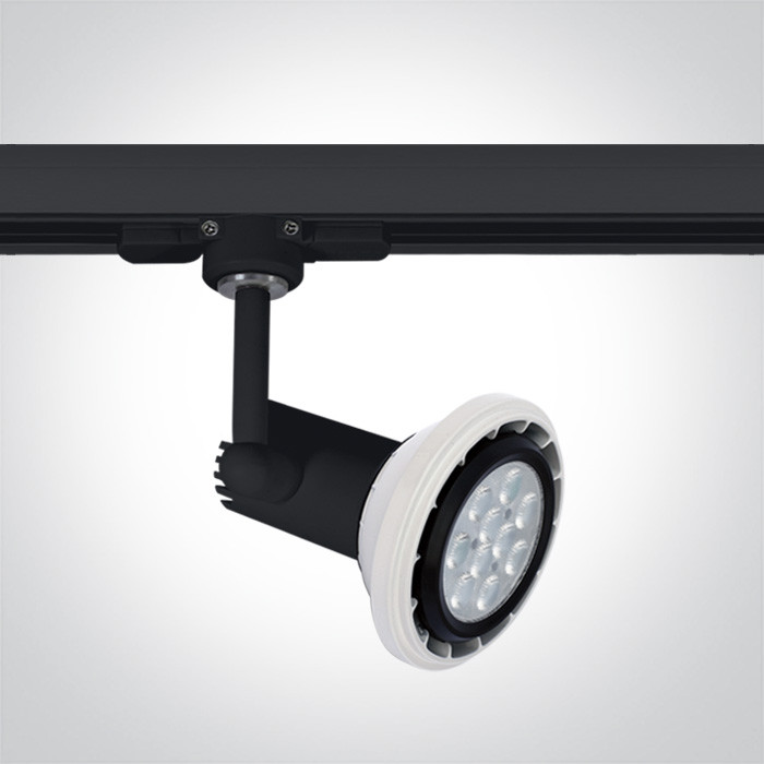 65118AT/B czarny track spot  range GU10 R111 50W