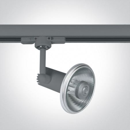 65118AT/G szary track spot  range GU10 R111 50W