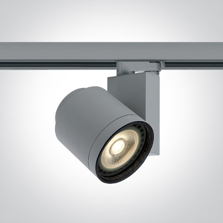65514T/G szary track spot  GU10 R111 75W