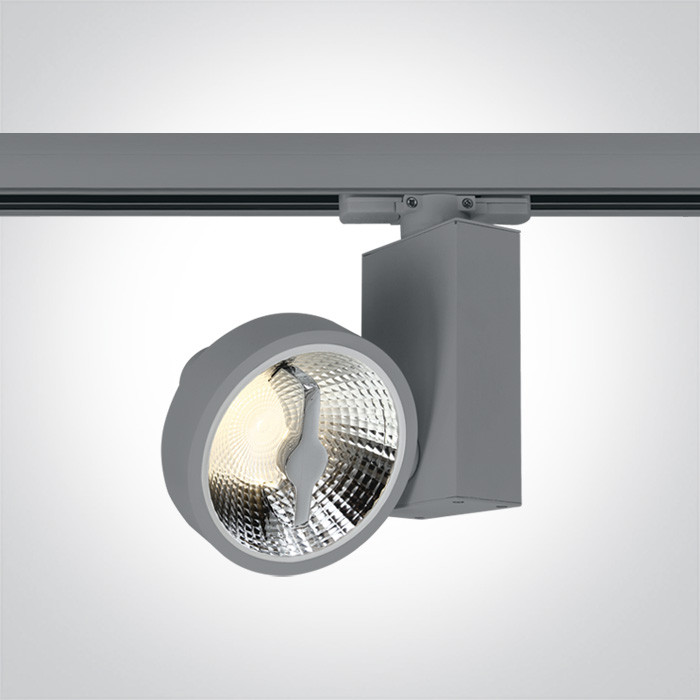 65518T/G szary track spot  range GU10 R111 50W