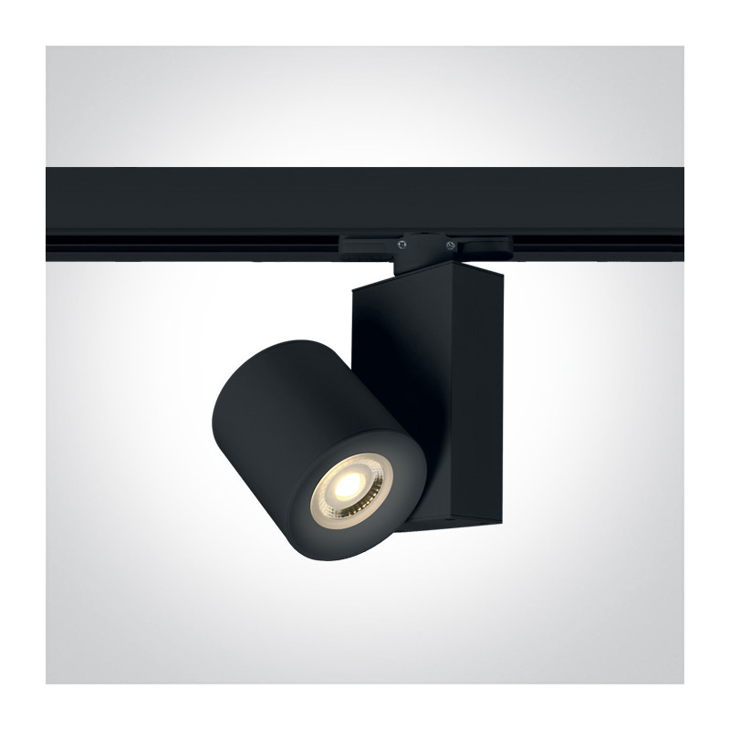 65519T/B czarny track spot  range GU10 MR16 20W