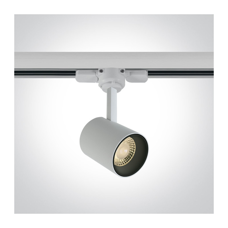 65646T/W/W biały track spot  COB LED 3000K 8W AC LED  