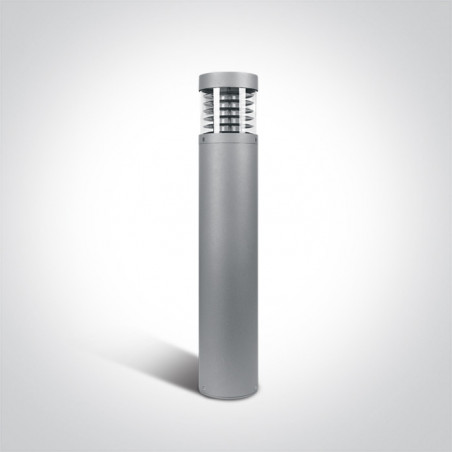 67034/G/W szara lampa ogrodowa LED 3000K 15W IP54 nieściemnialny zasilacz LED w zestawie