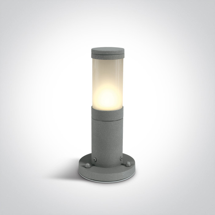 67090/G szara lampa ogrodowa 15W E27 IP54