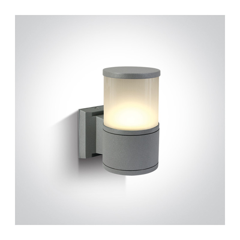 67094/G szara lampa ogrodowa 20W E27 IP54