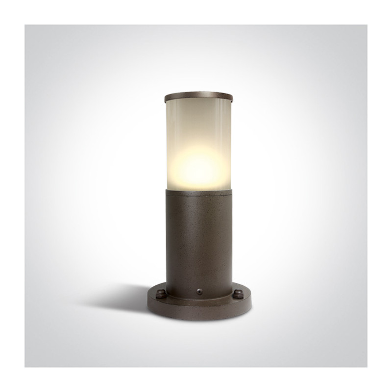 67100/BR brązowa lampa ogrodowa 20W E27 IP54