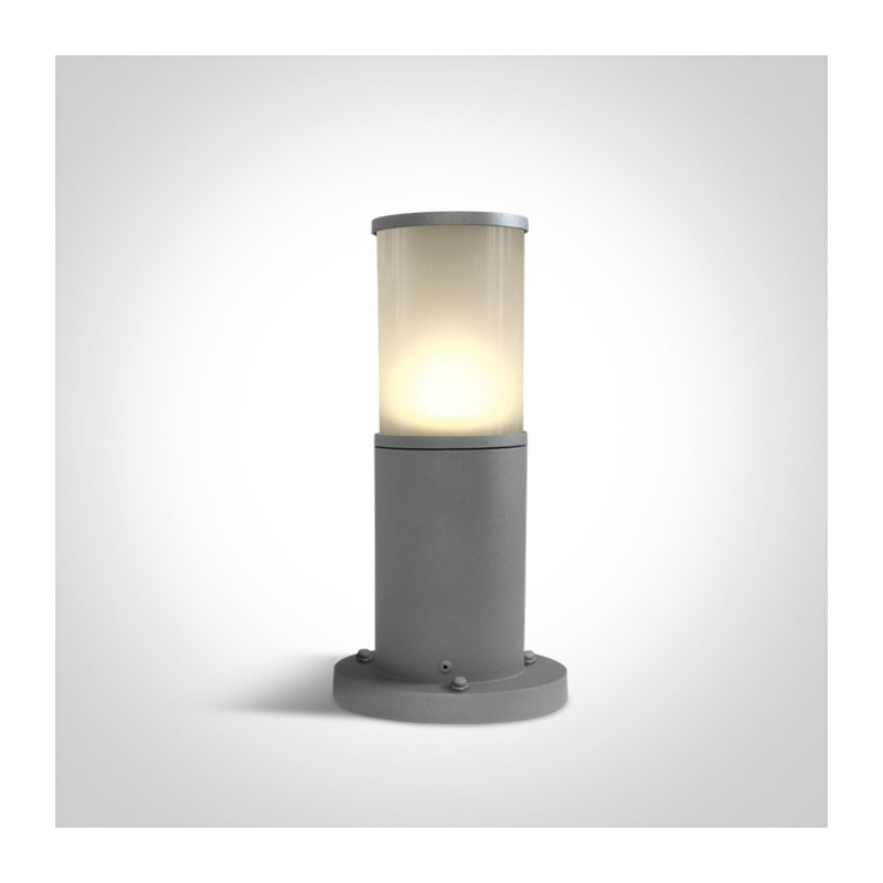 67100/G szara lampa ogrodowa 20W E27 IP54