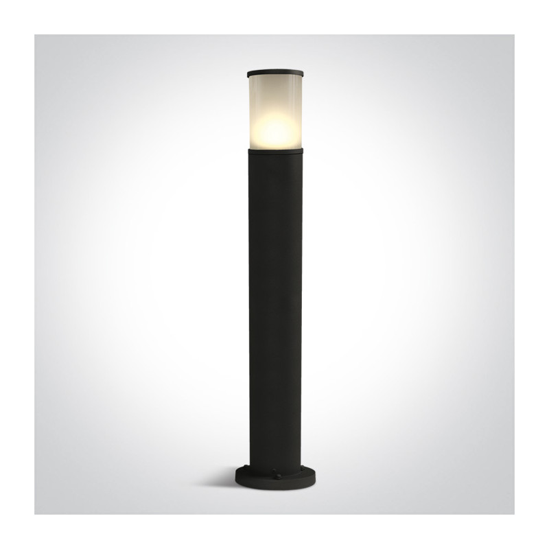 67102/B czarna lampa ogrodowa 20W E27 IP54