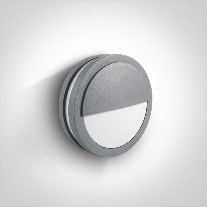 67106P/G szary zewnętrzny kinkiet 9W GX53 IP54