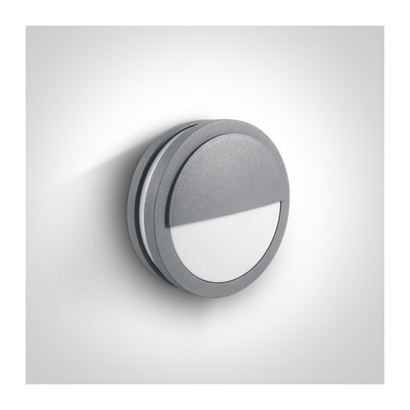 67106P/G szary zewnętrzny kinkiet 9W GX53 IP54