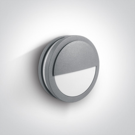 67106P/G szary zewnętrzny kinkiet 9W GX53 IP54