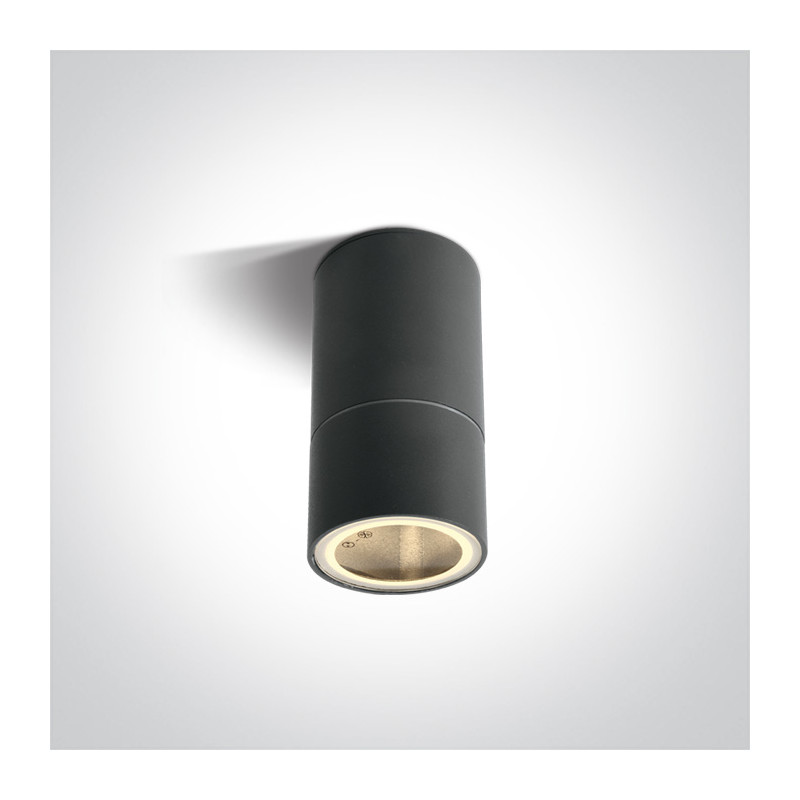 67130CD/AN zewnętrzny cylinder sufitowy w kolorze antracyt dark light 35W, GU10 MR16  IP54