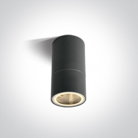 67130CD/AN zewnętrzny cylinder sufitowy w kolorze antracyt dark light 35W, GU10 MR16  IP54