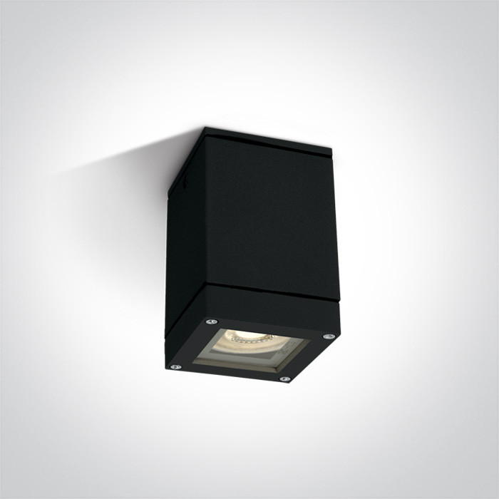 67130D/B czarny kinkiet zewnętrzny 35W MR16 GU10