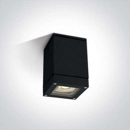 67130D/B czarny kinkiet zewnętrzny 35W MR16 GU10